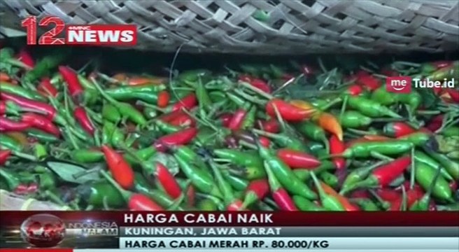 Cabai Rawit Merah Tembus Rp80.000/Kg di Jawa Barat