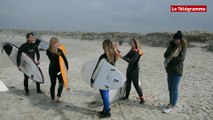 La Torche. Une trentaine de surfeurs à l'eau contre les pesticides