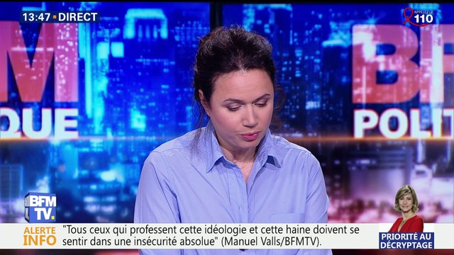 Politiques au quotidien: C'est quand on s'est réjoui de la mort de quelqu'un, et suite à une attaque terroriste, c'est l'apologie du terrorisme , Manuel Valls