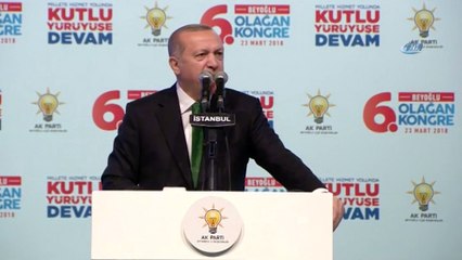 Cumhurbaşkanı Erdoğan, Beyoğlu’ndan övgüyle bahsetti