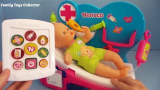 Baby Doll Doctor Why is Nenuco crying Toy Video Unboxing and Playing