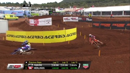 Herlings passes Febvre - MXGP of La Comunitat Valenciana
