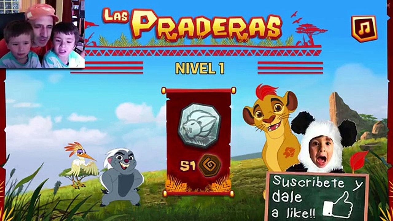 LA GUARDIA DEL LEON: REUNION Juegos gratis online para jugar con tus hijos DISNEY JUNIOR