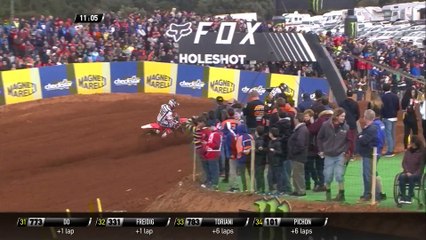 Olsen passes Lawrence - MXGP of Comunitat Valenciana 2018