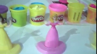Play-Doh Prettiest Princess Castle with Princess Belle and Cinderella