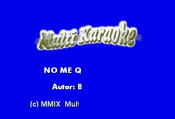 BETO CUEVAS - NO ME QUEDA NADA (KARAOKE)