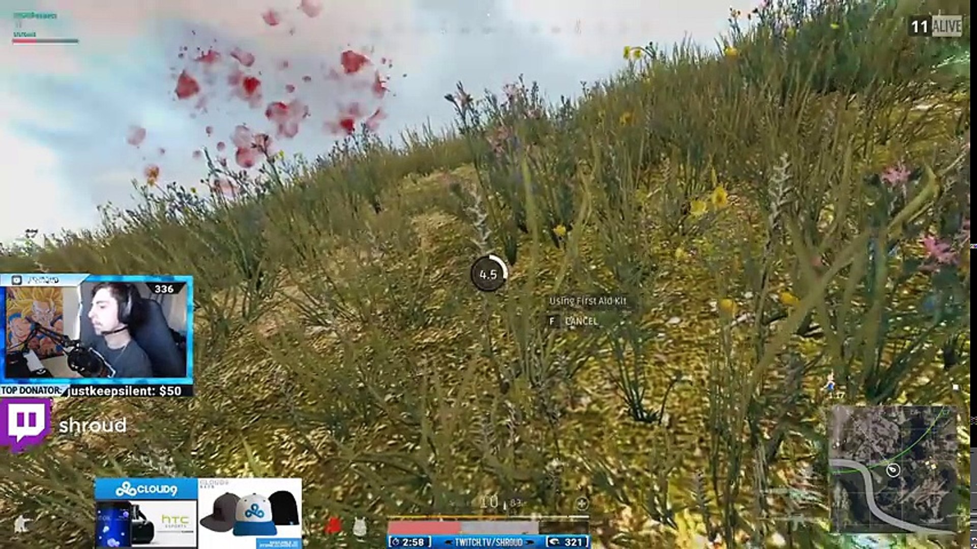 Shroud Insane solo 30 kills PUBG march 2018