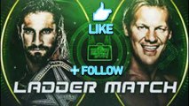 WWE 2K18 Seth Rollins Vs Chris Jericho WWE Championship Ladder Match