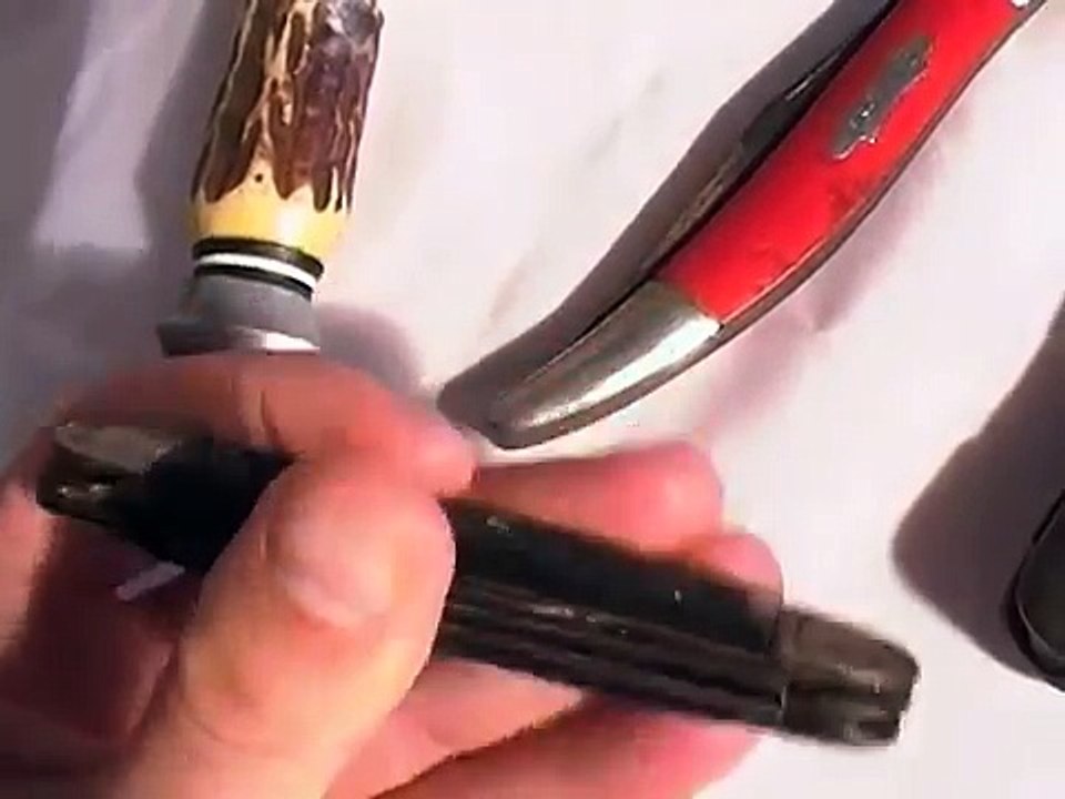 Vintage Boy Scout Knives 14K Pearl Necklace WW2 Pen Knife Jewelry Estate Sterling Video #32