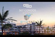 duplex with garden for sale in sky condos in prime location