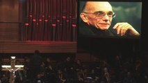 Cientos de músicos despiden con un homenaje al maestro José Antonio Abreu