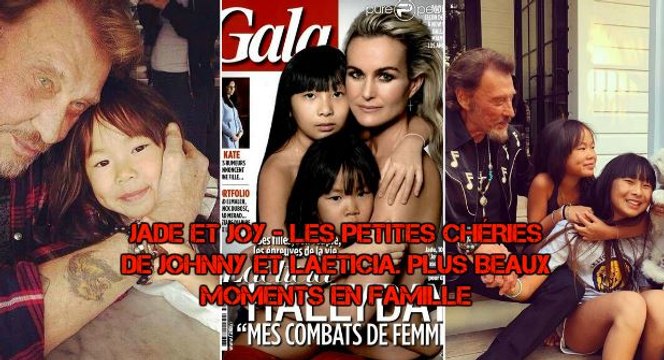 Jade Et Joy Hallyday - les filles de jonny et laeticia. Derniers moments ensemble