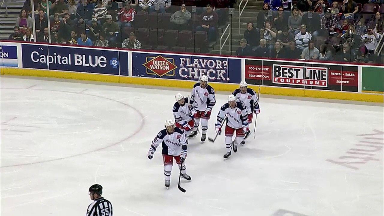 AHL Hartford Wolf Pack 4 at Hershey Bears 2