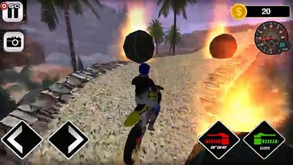 Offroad Moto Bike Impossible Stunt Racing - Gameplay