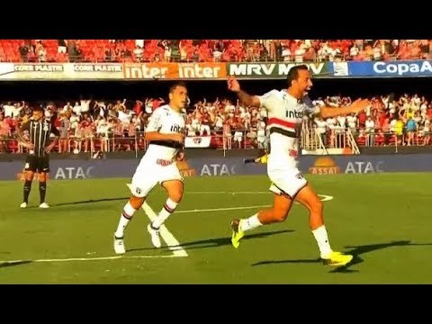 São Paulo 1 x 0 Corinthians - Melhores Momentos 1 TEMPO - Semifinal Paulistão 2018