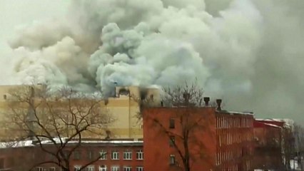 러시아 쇼핑몰 화재..."37명 사망" / YTN