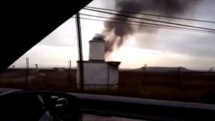 Accidente de F18 en Madrid en maniobra de despegue