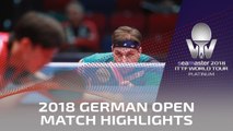 2018 German Open Highlights I Timo Boll vs An Jaehyun (R32)
