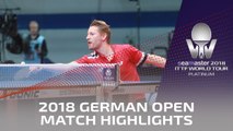 2018 German Open Highlights I Tomokazu Harimoto vs Ruwen Filus (R32)