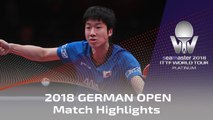 2018 German Open Highlights I Ma Long vs Jun Mizutani (R16)