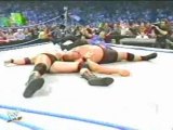 WWE - Brock Lesnar Suplexes Big Show Through The