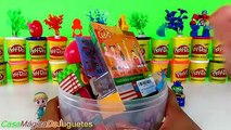 Huevos Sorpresas Gigantes de El Chavo del Ocho y el Chapulin Colorado Plastilina Play Doh en Espanol