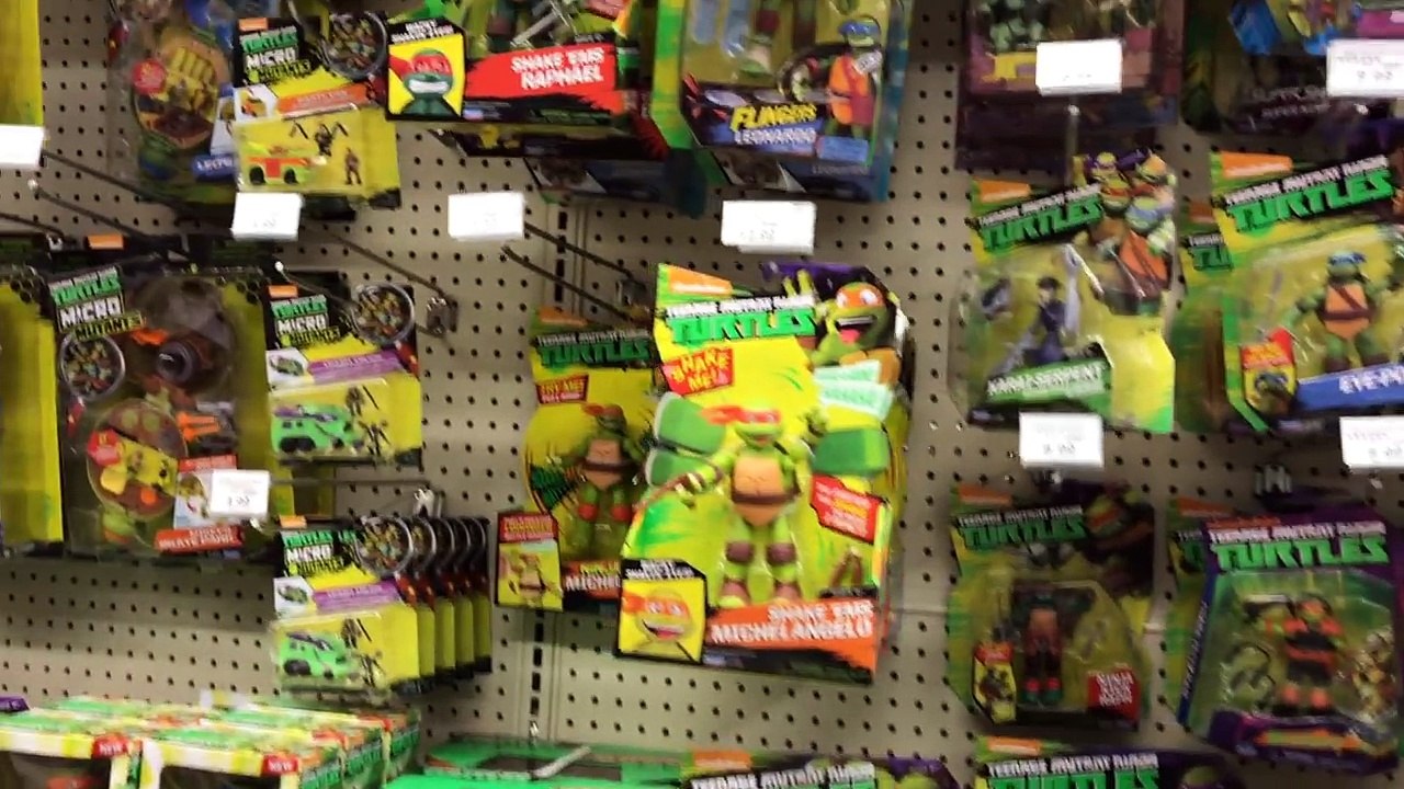 Teenage Mutant Ninja Turtles Toy Hunt New TMNT Toys Freakout