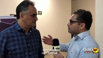DE SOUSA - Luciano Cartaxo afirma pela primeira vez que Lucélio será candidato