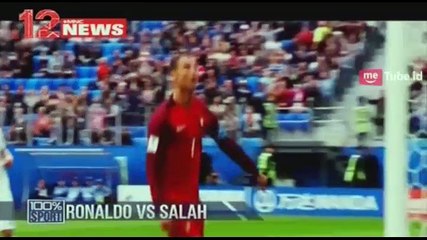 Adu Hebat Ronaldo dengan Salah