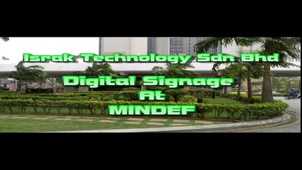 Digital Signage Mindef [ Installation ]