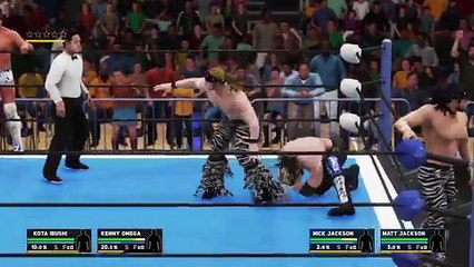 下载视频: WWE 2K18 Strong Style Evolved Kenny Omega and Kota Ibushi vs. The Young Bucks