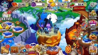 Dragon City l Isla Halloween l 5. Dragon Estrella de Rock