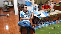España 6 Argentina 1 | Reacciones de un Hincha Argentino | Amistoso 2018