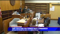 Jury Selection Underway in Retrial for Navy Commander Accused of Trying to Rape Junior Officer