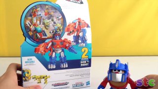 Transformers Rescue Bots Optimus Prime Reunion Dinobots