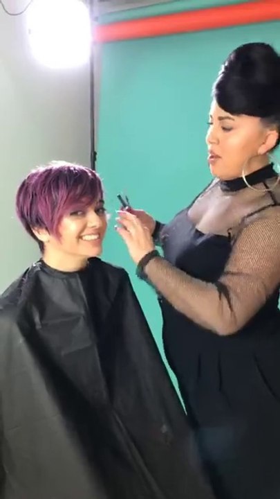 How to short layered haircut step by step tutorial