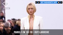 Guy Laroche Experimenting with Color Paris Fashion Week Fall/Winter 18-19 | FashionTV | FTV
