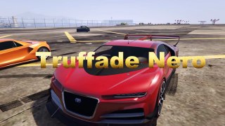 GTA 5 DLC UNRELEASED TRUFFADE NERO VS PROGEN ITALI GTB - SPEEDTEST AND REVIEW