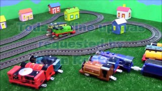 Amazing Relay Race 18! Trackmaster Thomas and Friends Race Competition!