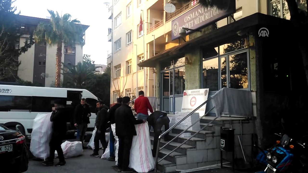 Kaçak sigara operasyonu - OSMANİYE