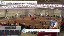 Demi-finales,  quatrième phase, tirs progressif, rapide en simple et rapide en double -15, France Clubs Jeunes, Limoges 2018