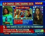 Data leak war: Congress, BJP spar over Modi App, Inc app