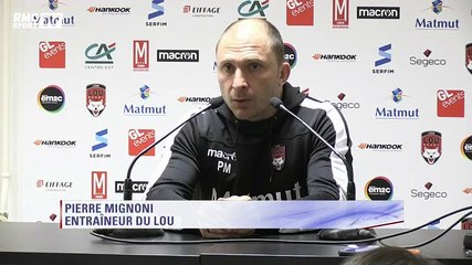 Mignoni : "Les garçons n'ont pas été aidés"