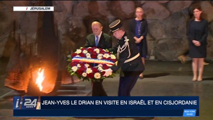 Le point sur la visite de Jean-Yves Le Drian en Israël et en Cisjordanie