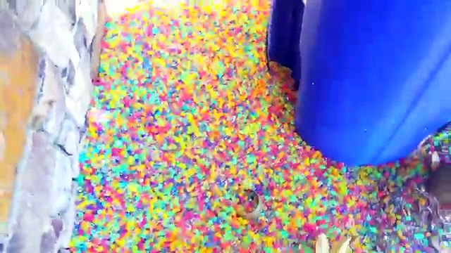 HOW NOT TO DISPOSE of ORBEEZ Messy Million Spill - DIY Home Depot Fail (FUNnel Vision Funny Vlog)