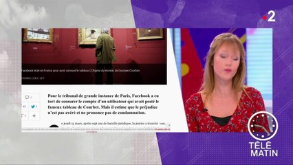 « L'origine du monde » sur Facebook