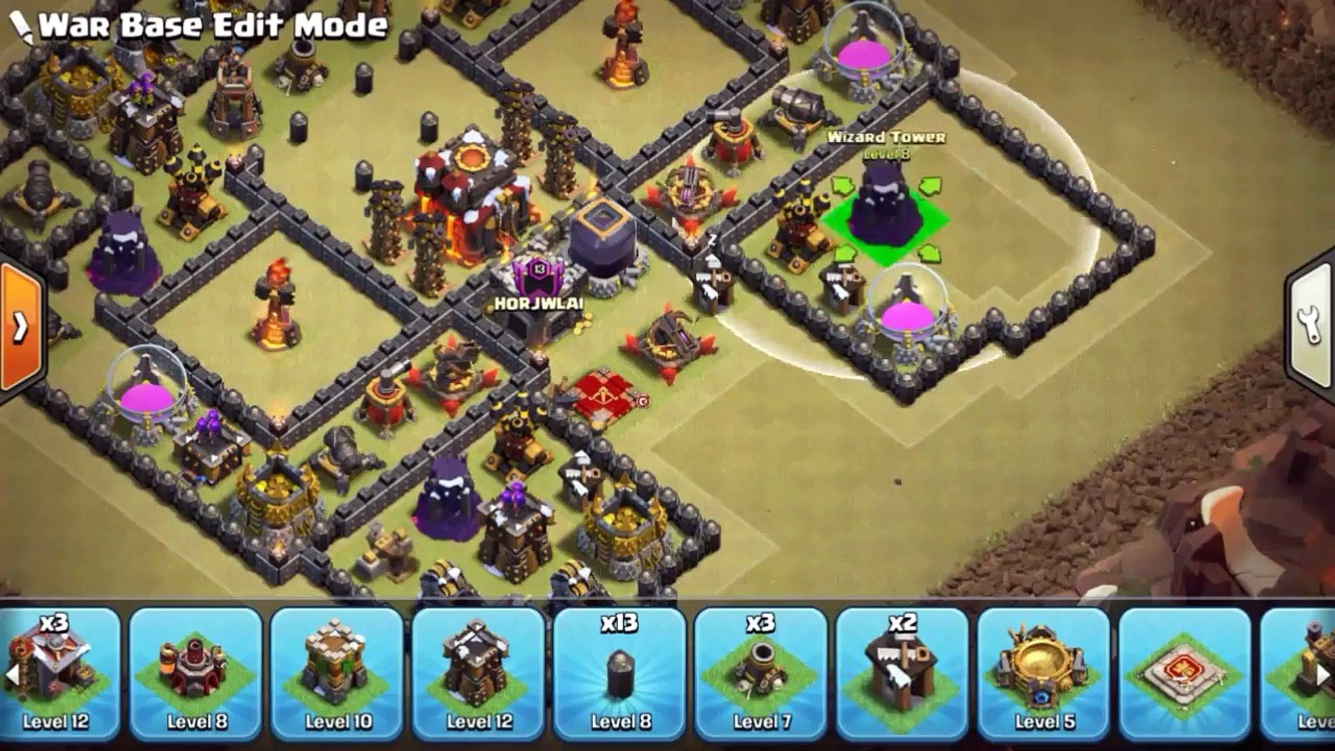 Th 10 War Base Anti 2 Star War Base Video Dailymotion