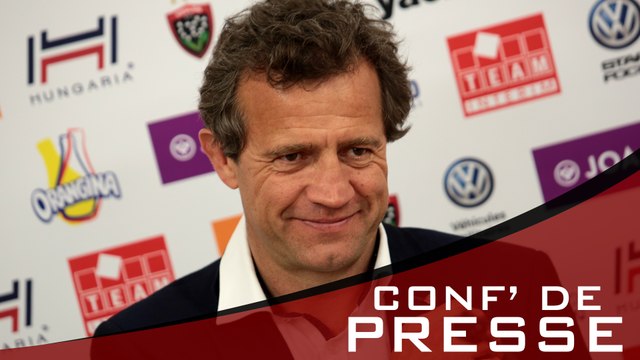 Conf' de presse d'après-match Toulon-Clermont J22 TOP14