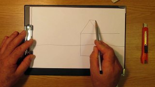 Как рисовать домик. Часть 1. Урок 7. How to draw a house. Part 1. Lesson 7