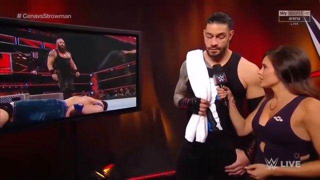 WWE-RAW -John-Cena-Vs-Braun-StrowMan -Full-Match